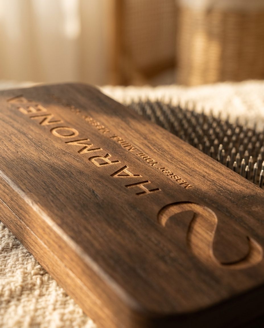Harmony Board, side profile and hardwood grain