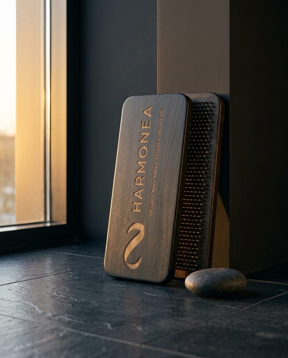 Harmony Board, upright by the window, in situ